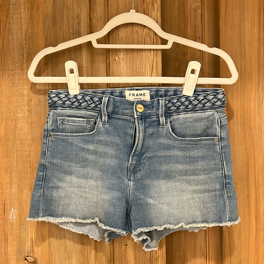 Frame Le Cutoff Jean Shorts